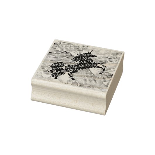 UNICORN OF THE UNIVERSE multicolored Gummistempel (Stempel)