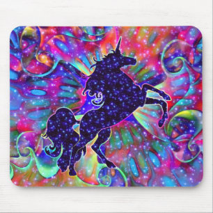 UNICORN OF THE UNIVERSE multicolored Mousepad