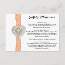 Unicorn Orange Lace Safety Measures