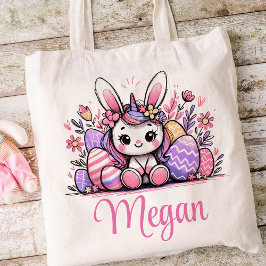 Unicorn Osterkids Name Girls Bunny Tragetasche