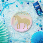 Unicorn-PapierTeller 7" Pappteller (Party)
