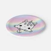 Unicorn-PapierTeller (fertigen Sie) besonders an Pappteller (Schrägansicht)