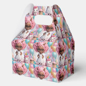 Unicorn-Party Geschenkschachtel (Rückseite)