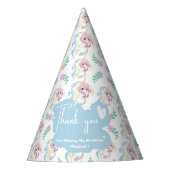 Unicorn Party Hat Partyhütchen (Vorderseite)