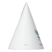 Unicorn-Party-individuelle Name Partyhütchen (Links)