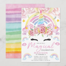 Unicorn Party Magischer Geburtstag