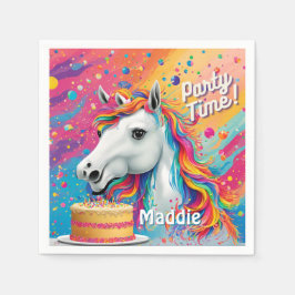 Unicorn Party Napkins Serviette
