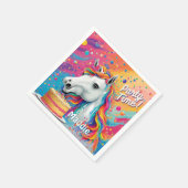 Unicorn Party Napkins Serviette (Ecke)