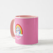 Unicorn Party Rosa Tasse (Vorderseite Links)