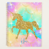 unicorn pastel colors planer (Vorderseite)