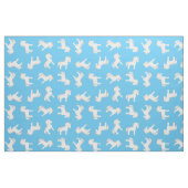 Unicorn Pastel Rainbow Blue Stoff (Fat Quarter (45,7 x 55,9 cm))