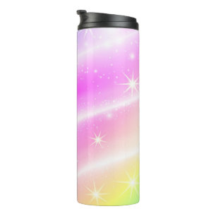 Unicorn Pastel Rainbow Color Thermosbecher