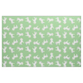Unicorn Pastel Rainbow Green Stoff (Fat Quarter (45,7 x 55,9 cm))
