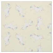 Unicorn Pastel Rainbow Yellow Stoff (Muster)