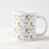 Unicorn pattern Jumbo-Tasse (Rechts)