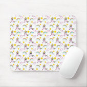 Unicorn pattern mousepad (Mit Mouse)