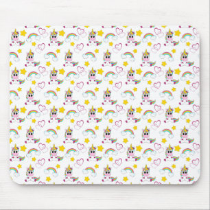 Unicorn pattern mousepad