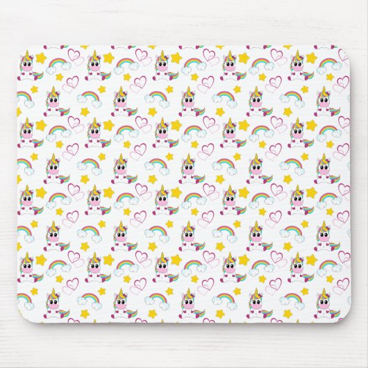 Unicorn pattern mousepad (Vorne)