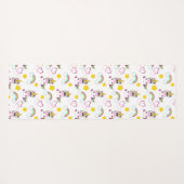 Unicorn pattern yogamatte (Rückseite (Horizontal))