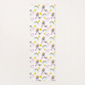 Unicorn pattern yogamatte (Rückseite)