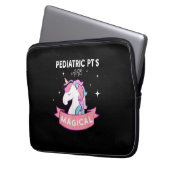 Unicorn Pediatric Rainbow PT Tee, Physical Therapy Laptopschutzhülle (Vorderseite Links)