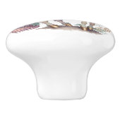 Unicorn Pegasus Fantasy Pastel Pink Blue Keramikknauf (Seitenansicht)