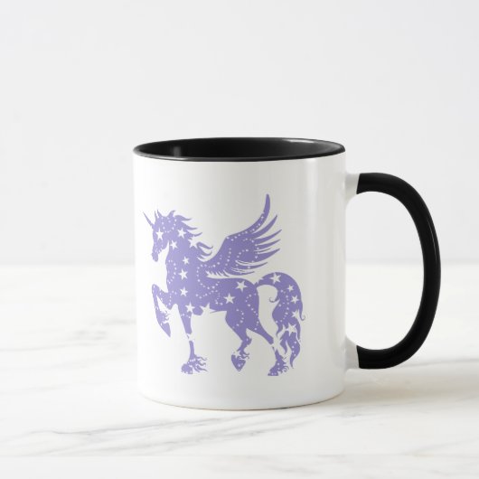 Unicorn pegasus - Farbe wählen Tasse (Rechts)