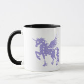 Unicorn pegasus - Farbe wählen Tasse (Links)
