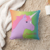 Unicorn personalisiert kissen (Decke)