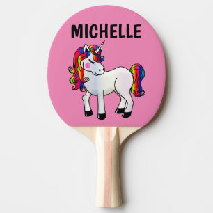 UNICORN PERSONALISIERT PINK PONG PADDLES TISCHTENNIS SCHLÄGER