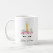 Unicorn personalized Mug Kaffeetasse (Links)