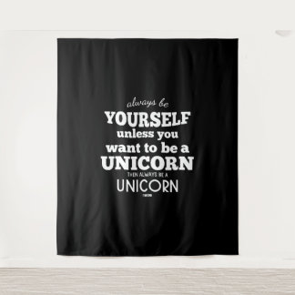 Unicorn-Pferd mythische Kreaturen Pony Unicorn Wandteppich
