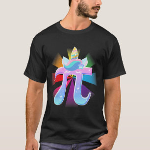 Unicorn Pi Day Mathematik Nerd T Shirt Geschenke f