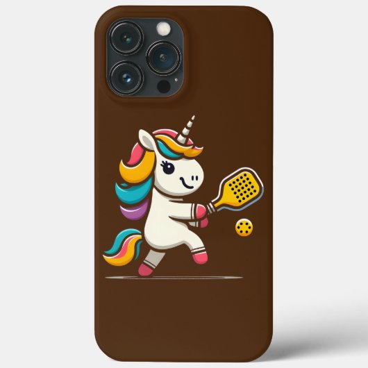 Unicorn Pickleball Spieler Lover Kinder Frauen Case-Mate iPhone Hülle (Rückseite)