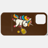 Unicorn Pickleball Spieler Lover Kinder Frauen Case-Mate iPhone Hülle (Rückseite (Horizontal))
