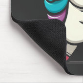 Unicorn Pickleball Spieler Lover Kinder Frauen Mousepad (Ecke)