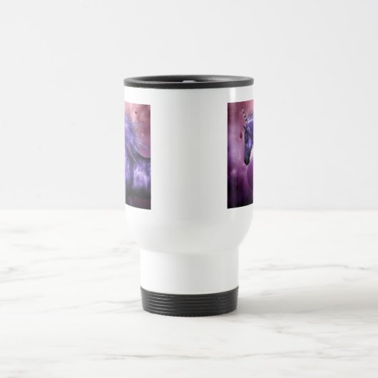 Unicorn-Plastikreise-Tasse Reisebecher (Mittel)