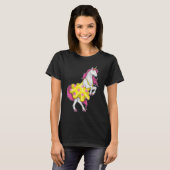 Unicorn Polka Dots Dress T-Shirt (Vorne ganz)