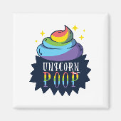 Unicorn Poop Magnet (Vorne)