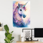 Unicorn Poster (Heimbüro)