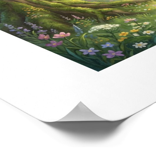 Unicorn Poster (Ecke)