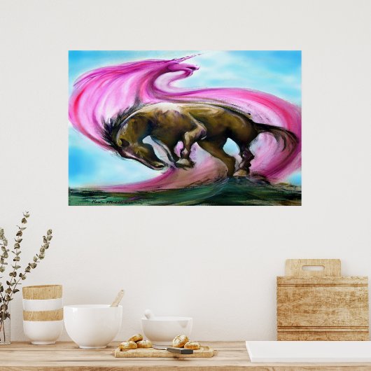 Unicorn Poster (Küche)