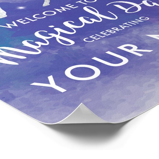 UNICORN POSTER (Ecke)