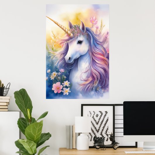 Unicorn Poster (Heimbüro)