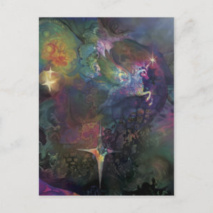 Unicorn*** Postkarte