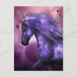 Unicorn Postkarte