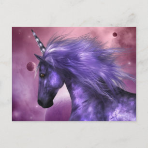 Unicorn Postkarte