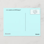 Unicorn Postkarte (Rückseite)