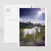 UNICORN POSTKARTE (Vorne/Hinten)