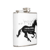 Unicorn Power Fake Math Formel Funny Flachmann (Rechts)